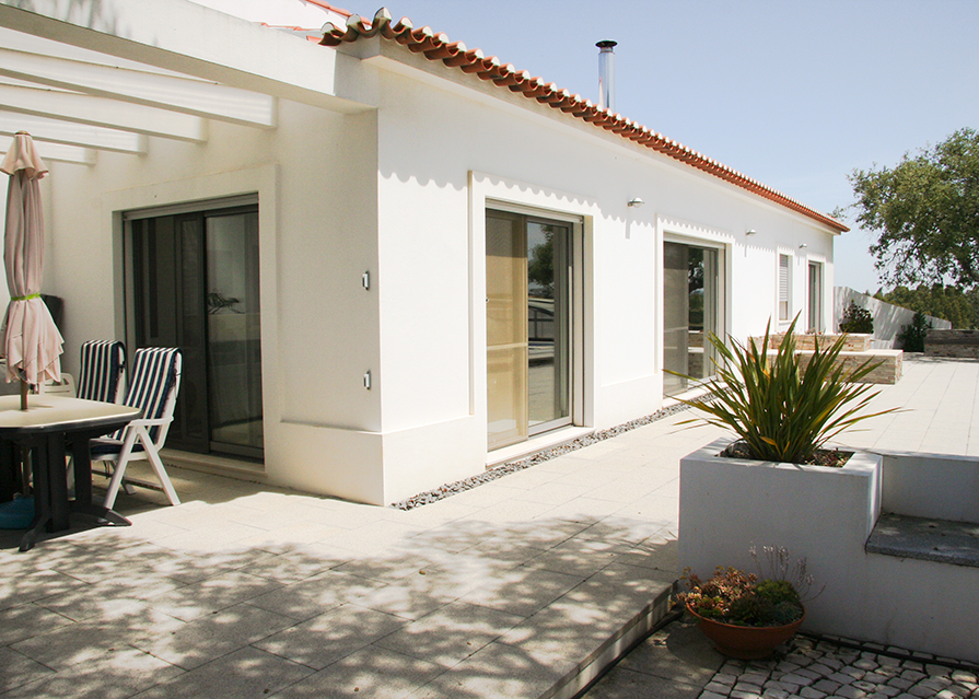 Rear of house from Calcada patio