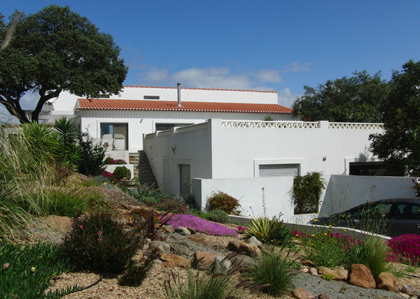 Rear view of property