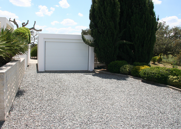 Garage front